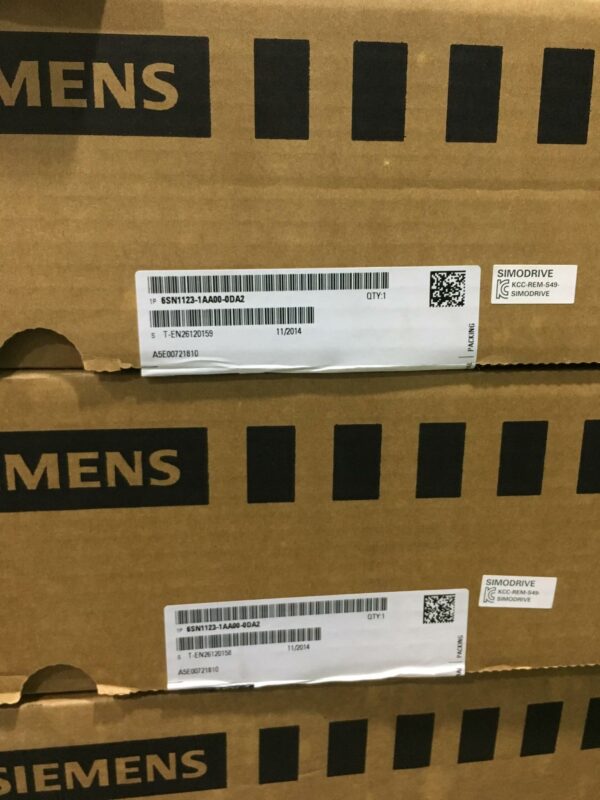 SIEMENS西门子驱动6SN1123-1AA00-0DA2